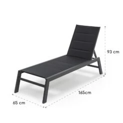 Renazzo Lounge Liegestuhl 70/30 PVC/PE Aluminium 6-Stufen Anthrazit 19 Renazzo Lounge Liegestuhl 70/30 PVC/PE Aluminium 6-Stufen Anthrazit -Wundervoller Gartenladen 10033363 yy 0009 logo