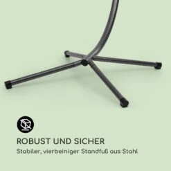 Bella Donna Hängesessel Sitzkissen 180g Polyester Dunkelgrau -Wundervoller Gartenladen 10033374 de 0006 logo