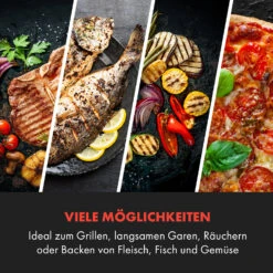 Queensize Kamado Grill Thermometer Abnehmbare Seitenteile Schwarz 16 Queensize Kamado Grill Thermometer Abnehmbare Seitenteile Schwarz -Wundervoller Gartenladen 10033377 de 0005 logo