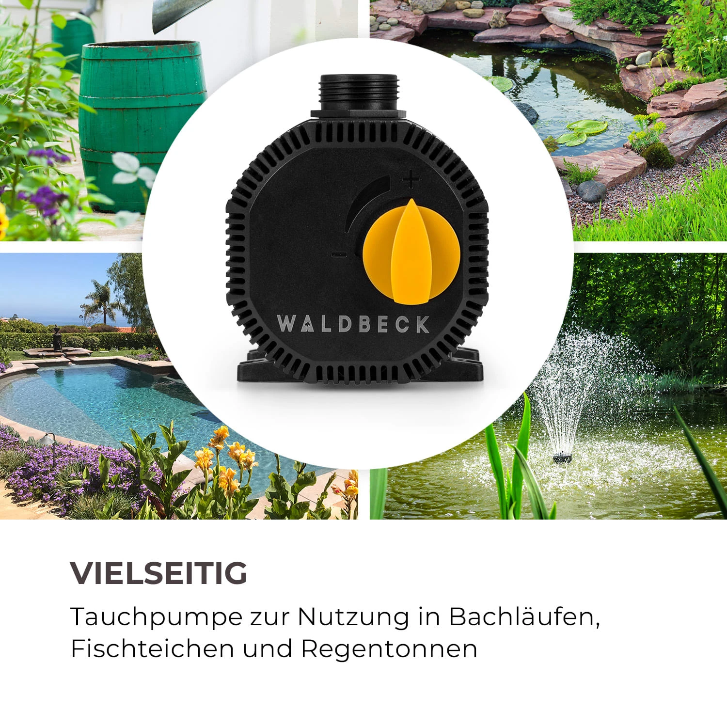 Nemesis T35 Teichpumpe 35W Leistung 2 M Förderhöhe 2300l/h Durchsatz 4 Nemesis T35 Teichpumpe 35W Leistung 2 M Förderhöhe 2300l/h Durchsatz – Bild 2