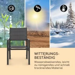 Torremolinos Gartenstühle 2 St. Aluminium ComfortMesh Dunkelgrau 16 Torremolinos Gartenstühle 2 St. Aluminium ComfortMesh Dunkelgrau -Wundervoller Gartenladen 10033404 de 0006 logo