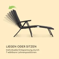 Pomporto Lounge Liegestuhl 70/30 PVC/PE Aluminium 7-Stufen Anthrazit 15 Pomporto Lounge Liegestuhl 70/30 PVC/PE Aluminium 7-Stufen Anthrazit -Wundervoller Gartenladen 10033409 de 0005 logo