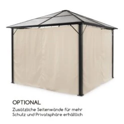 Pantheon Solid Sky Pavillon Mit Dach 3x3m Polycarbonat Aluminium -Wundervoller Gartenladen 10033455 de 0003 logo