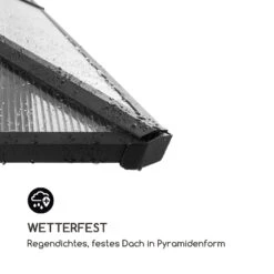 Pantheon Solid Sky Pavillon Mit Dach 3x3m Polycarbonat Aluminium -Wundervoller Gartenladen 10033455 de 0004 logo