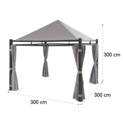 Pantheon Illumina Pavillon Mit Dach Polycarbonat Aluminium Schwarz 19 Pantheon Illumina Pavillon Mit Dach Polycarbonat Aluminium Schwarz -Wundervoller Gartenladen 10033458 yy 0009 logo Blumfeldt Pantheon Illumina Pavillon schwarz