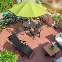 California Dreaming Sonnenliege, Polsterung, Stahlrahmen, Schwarz -Wundervoller Gartenladen 10033474 yy 0002 logo Blumfeldt California Dreaming Sonnenliege schwarz