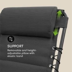 California Dreaming Sonnenliege, Polsterung, Stahlrahmen, Grau 16 California Dreaming Sonnenliege, Polsterung, Stahlrahmen, Grau -Wundervoller Gartenladen 10033475 yy 0007 logo Blumfeldt California Dreaming Sonnenliege grau