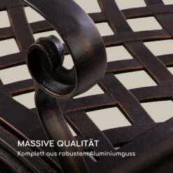 Pozzilli AN Gartenbank Aluminiumguss Witterungsbeständig Antik-kupfer -Wundervoller Gartenladen 10033488 de 0003 logo