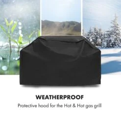 Hot & Hot Wetterschutzhaube 600D Canvas 30/70% PE/PVC Schwarz 9 Hot & Hot Wetterschutzhaube 600D Canvas 30/70% PE/PVC Schwarz -Wundervoller Gartenladen 10033537 yy 0003 logo Klarstein Hot and Hot Wetterschutzhaube schwarz