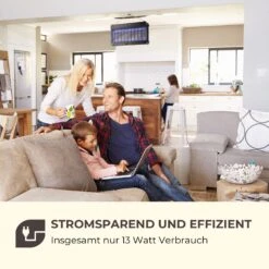 Mosquito Ex 9500 13W 300m² LEDs Auffangschale Kette Schwarz -Wundervoller Gartenladen 10033562 de 0002 logo