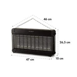 Mosquito Ex 9500 13W 300m² LEDs Auffangschale Kette Schwarz -Wundervoller Gartenladen 10033562 yy 0010 logo Waldbeck Mosquito Ex 9500 300mq