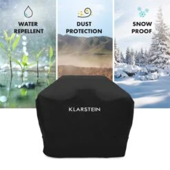 Tomahawk 3.1 S Wetterschutzhaube 300D Canvas 30/70% PE/PVC Schwarz 12 Tomahawk 3.1 S Wetterschutzhaube 300D Canvas 30/70% PE/PVC Schwarz -Wundervoller Gartenladen 10033569 yy 0005 logo Klarstein Tomahawk S Wetterschutzhaube schwarz