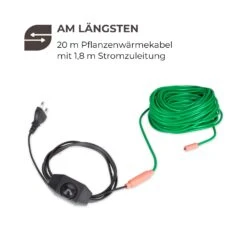 Greenwire Select 20 Pflanzenwärmekabel 20m Mit Thermostat IP68 -Wundervoller Gartenladen 10033907 de 0007 logo