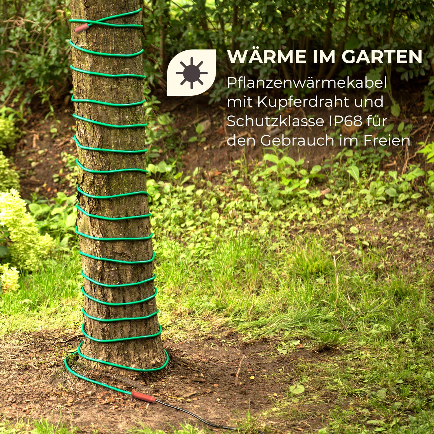 Greenwire Select 12 Pflanzenwärmekabel 12 M Mit Thermostat IP68 4 Greenwire Select 12 Pflanzenwärmekabel 12 M Mit Thermostat IP68 – Bild 2
