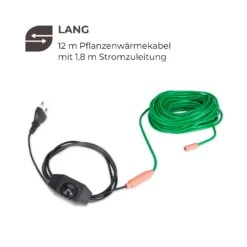 Greenwire Select 12 Pflanzenwärmekabel 12 M Mit Thermostat IP68 15 Greenwire Select 12 Pflanzenwärmekabel 12 M Mit Thermostat IP68 -Wundervoller Gartenladen 10034000 de 0007 logo