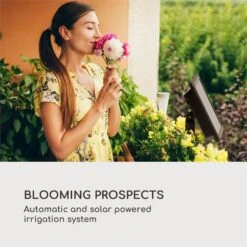 Greenkeeper Solar Bewässerungssystem Solarpanel 1.500 MAh 40 Pflanzen 14 Greenkeeper Solar Bewässerungssystem Solarpanel 1.500 MAh 40 Pflanzen -Wundervoller Gartenladen 10034626 yy 0004 logo Blumfeldt Greenkeeper Solar Bewaesserungssystem