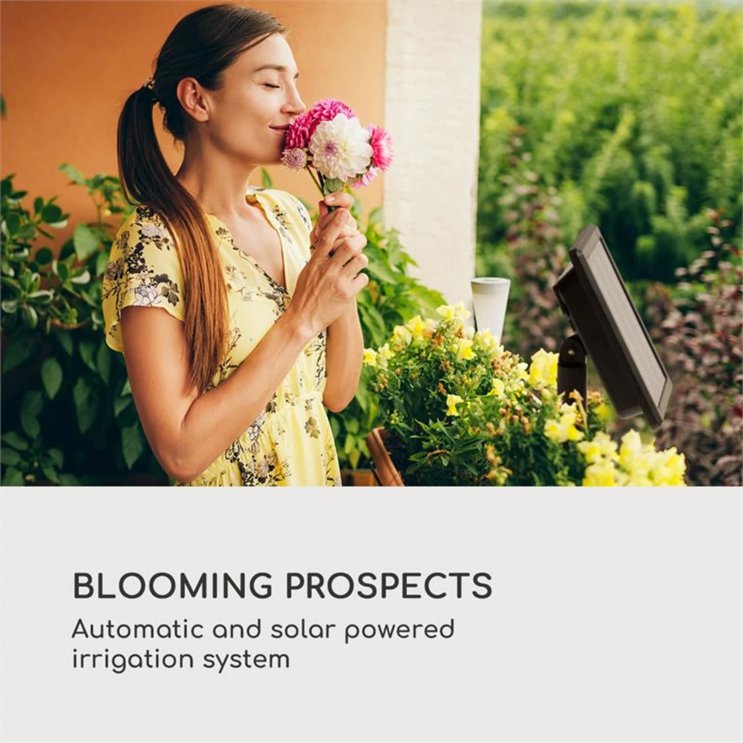 Greenkeeper Solar Bewässerungssystem Solarpanel 1.500 MAh 40 Pflanzen 6 Greenkeeper Solar Bewässerungssystem Solarpanel 1.500 MAh 40 Pflanzen – Bild 4