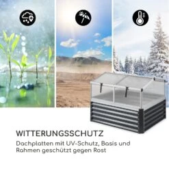 High Grow Advanced Hochbeet Mit Dach 120x95x100cm 540l Stahl Verzinkt -Wundervoller Gartenladen 10034688 de 0005 logo