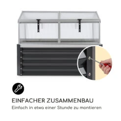 High Grow Advanced Hochbeet Mit Dach 120x95x100cm 540l Stahl Verzinkt -Wundervoller Gartenladen 10034688 de 0007 logo