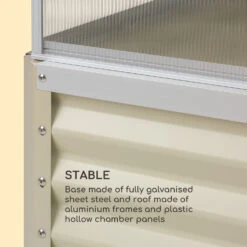 High Grow Advanced Hochbeet Mit Dach 120x95x100cm 540l Stahl Verzinkt 13 High Grow Advanced Hochbeet Mit Dach 120x95x100cm 540l Stahl Verzinkt -Wundervoller Gartenladen 10034689 uk 0004 logo