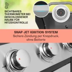 Tomahawk Gasgrill 3 X 3,6 KW Brenner 60 X 43,5 Cm Grill Edelstahl 12 Tomahawk Gasgrill 3 X 3,6 KW Brenner 60 X 43,5 Cm Grill Edelstahl -Wundervoller Gartenladen 10034711 de 0004 usp