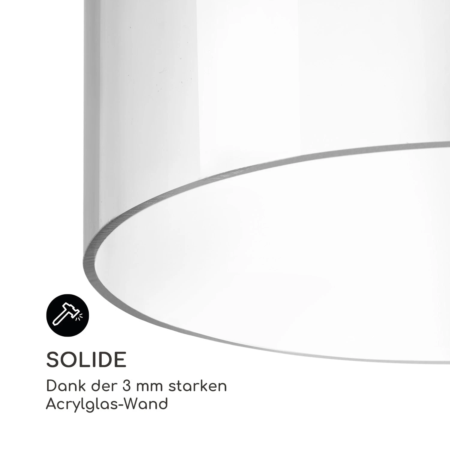 Skydive 60 Fischturm 60 Cm Ø 20 Cm Acryl Metall Transparent 7 Skydive 60 Fischturm 60 Cm Ø 20 Cm Acryl Metall Transparent – Bild 5