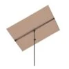 Flex-Shade L Sonnenschirm 130 X 180 Cm Polyester UV 50 Taupe -Wundervoller Gartenladen 10034727 yy 0001 titel Blumfeldt Flex Shade L Sonnenschirm 130x180 taupe