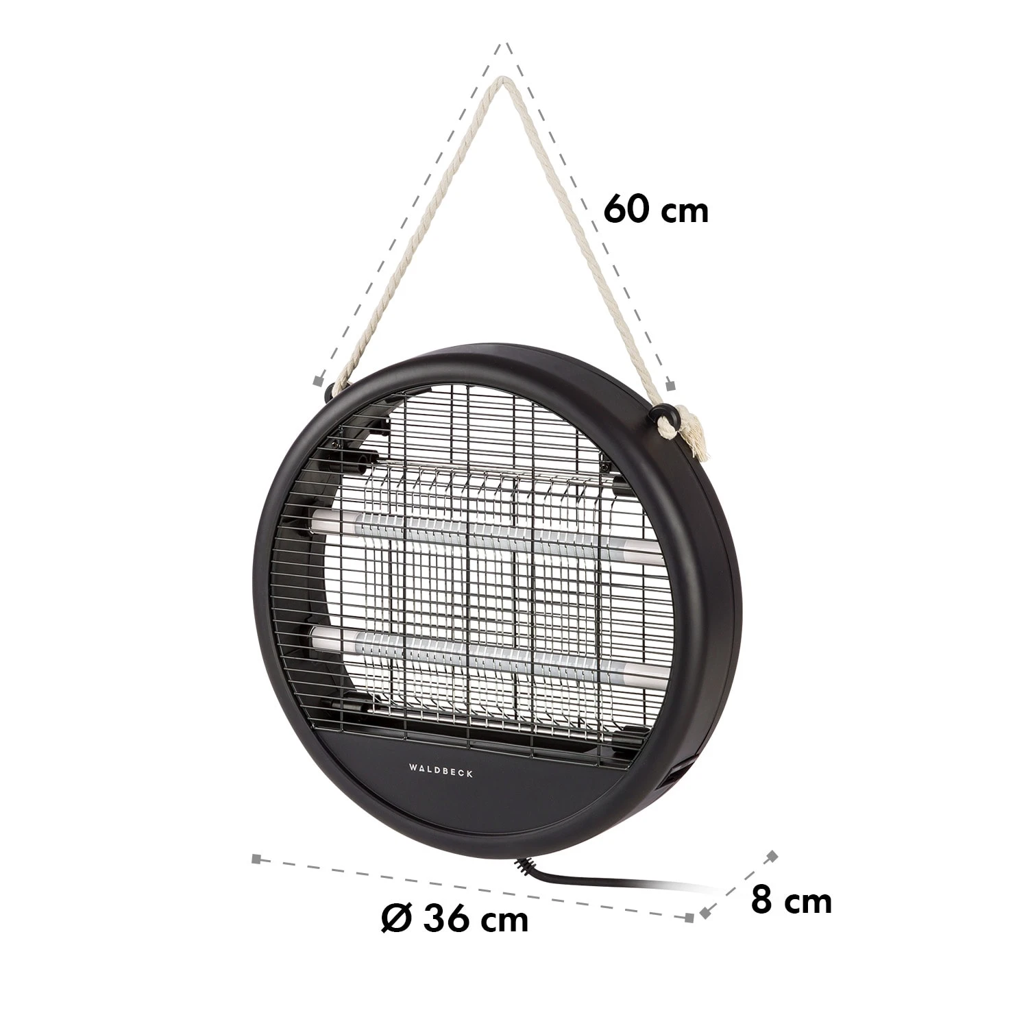 Skyfall RD Insektenvernichter 3,5W 150m² LEDs Auffangschale Kordel 11 Skyfall RD Insektenvernichter 3,5W 150m² LEDs Auffangschale Kordel – Bild 9