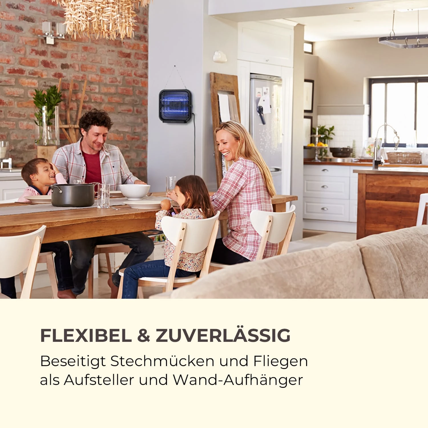 Skyfall SQ Insektenvernichter 16W 50m² UV-Lampen Auffangschale Kette 5 Skyfall SQ Insektenvernichter 16W 50m² UV-Lampen Auffangschale Kette – Bild 3