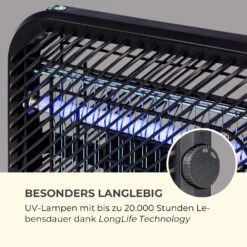 Skyfall SQ Insektenvernichter 16W 50m² UV-Lampen Auffangschale Kette 18 Skyfall SQ Insektenvernichter 16W 50m² UV-Lampen Auffangschale Kette -Wundervoller Gartenladen 10034733 de 0008 logo