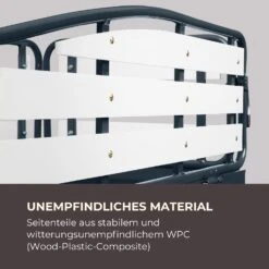 Ventura Handwagen Bollerwagen Schwerlast 300 Kg Wetterfest Stahl WPC -Wundervoller Gartenladen 10034736 de 0003 logo