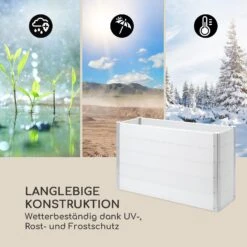 Nova Grow Gartenbeet 150 X 91 X 50 Cm WPC Holzoptik Weiß -Wundervoller Gartenladen 10034746 de 0005 logo