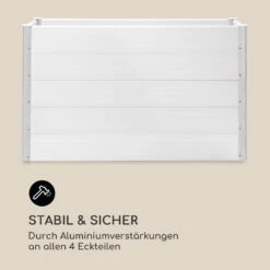 Nova Grow Gartenbeet 150 X 91 X 50 Cm WPC Holzoptik Weiß -Wundervoller Gartenladen 10034746 de 0008 logo