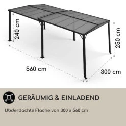 Pantheon Solid Sky Expand Pavillon 3x2,5x3 M Aluminium Polycarbonat 12 Pantheon Solid Sky Expand Pavillon 3x2,5x3 M Aluminium Polycarbonat -Wundervoller Gartenladen 10034750 de 0004 usp
