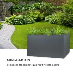 Highgrow Deluxe Hochbeet 100 X 76 X 100 Cm Verzinkter Stahl 10 Highgrow Deluxe Hochbeet 100 X 76 X 100 Cm Verzinkter Stahl -Wundervoller Gartenladen 10034751 de 0002 logo
