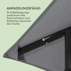 Mondo Gartenpavillon Partyzelt Gazebo 295x262x295 Stahl Polyester -Wundervoller Gartenladen 10034763 de 0006 logo