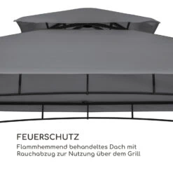 Steakhouse Wings Pavillon 244x260x152cm 160 G/m² PE Flammhemmend Stahl -Wundervoller Gartenladen 10034765 de 0004 logo