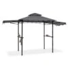 Steakhouse Wings Pavillon 244x260x152cm 160 G/m² PE Flammhemmend Stahl 2 Steakhouse Wings Pavillon 244x260x152cm 160 G/m² PE Flammhemmend Stahl -Wundervoller Gartenladen 10034765 yy 0001 titel Blumfeldt Steakhouse Wings Pavillon dunkelgrau