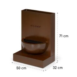 Windflower Gartenbrunnen Pflanzschale 11 W Indoor & Outdoor Verzinkt -Wundervoller Gartenladen 10034778 yy 0009 logo Blumfeldt Windflower Gartenbrunnen Zimmerbrunnen