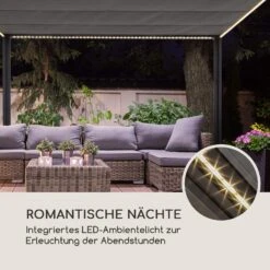 Pantheon RemoteShade Ambient Pavillon Motor-Dach 3x3m LED-Licht PE -Wundervoller Gartenladen 10034782 de 0004 logo