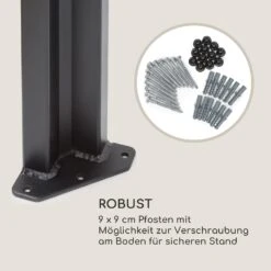 Pantheon RemoteShade Ambient Pavillon Motor-Dach 3x3m LED-Licht PE -Wundervoller Gartenladen 10034782 de 0008 logo