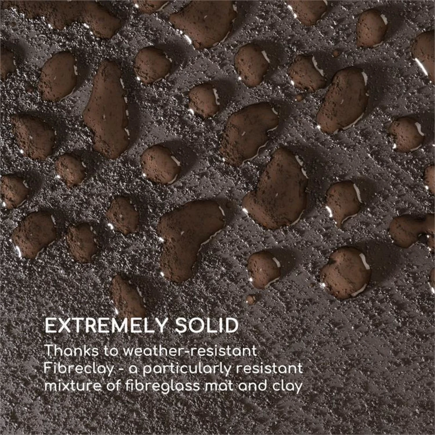 Solid Grow Rust Pflanzgefäß 80 X 38 X 38 Cm Fibreclay Rostfarben 6 Solid Grow Rust Pflanzgefäß 80 X 38 X 38 Cm Fibreclay Rostfarben – Bild 4