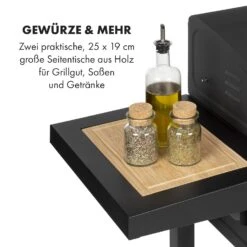 Meat Machine Holzkohlegrill BBQ 45x32,5cm Thermometer Bodenrollen 15 Meat Machine Holzkohlegrill BBQ 45x32,5cm Thermometer Bodenrollen -Wundervoller Gartenladen 10034819 de 0005 logo