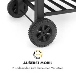 Meat Machine Holzkohlegrill BBQ 45x32,5cm Thermometer Bodenrollen 17 Meat Machine Holzkohlegrill BBQ 45x32,5cm Thermometer Bodenrollen -Wundervoller Gartenladen 10034819 de 0007 logo