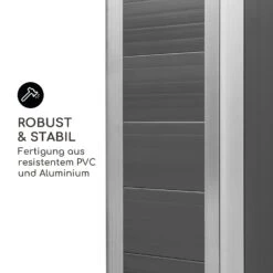 Schatzkammer Gartenschuppen UV-Schutz PVC Schloss Seitenfenster Grau 16 Schatzkammer Gartenschuppen UV-Schutz PVC Schloss Seitenfenster Grau -Wundervoller Gartenladen 10034925 de 0006 logo