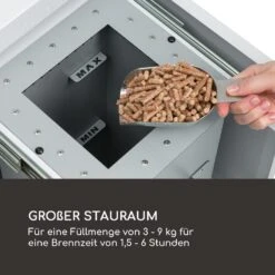 Heat Hunter Pellet-Terrassenheizer 12,2 KW Mobil Edelstahl -Wundervoller Gartenladen 10035217 de 0007 logo