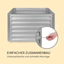 High Grow Straight Hochbeet 100x60x100cm 600l Stahl -Wundervoller Gartenladen 10035332 de 0007 logo