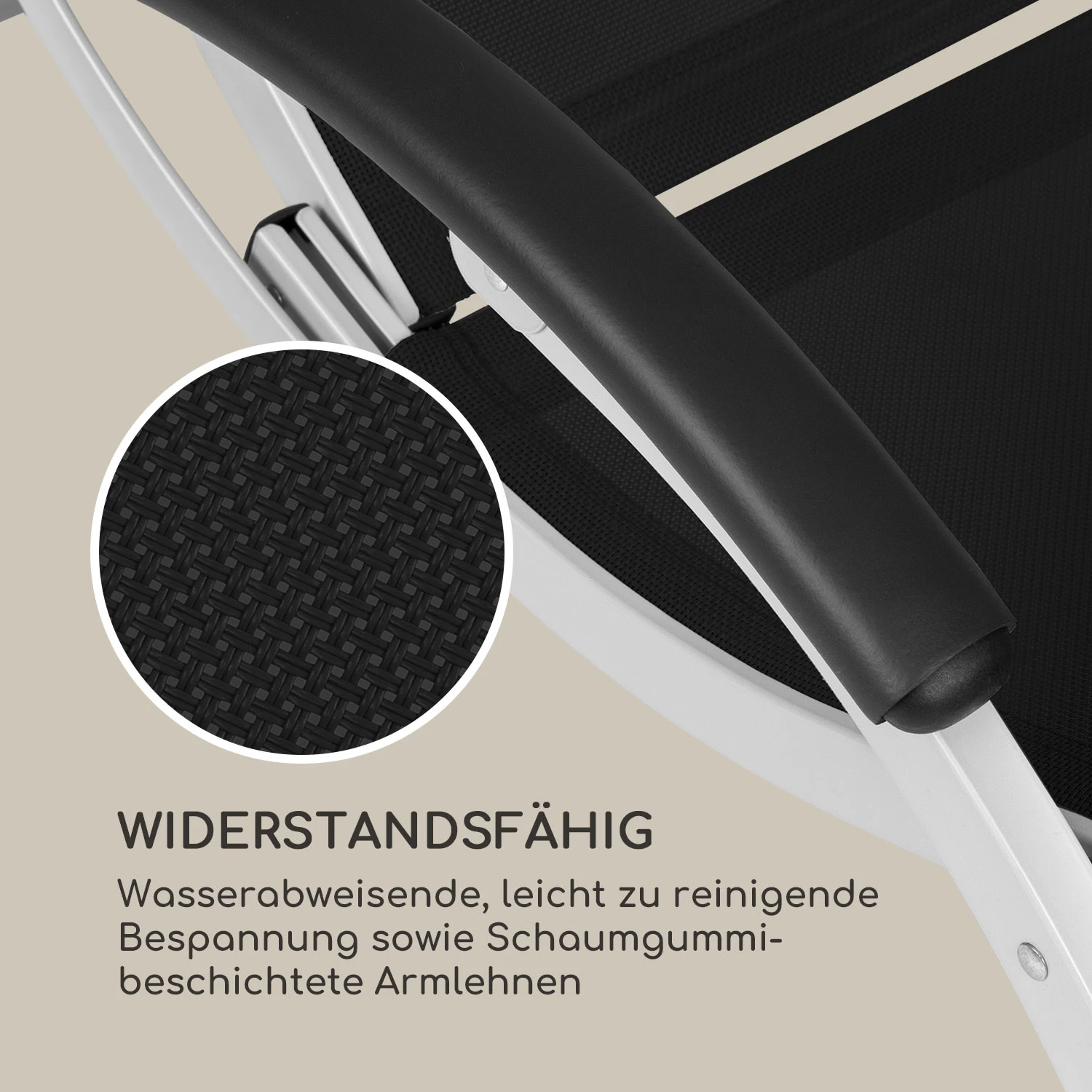 Sunnyvale Liegestuhl Mit Fußteil Aluminium 4-Stufen 7 Sunnyvale Liegestuhl Mit Fußteil Aluminium 4-Stufen – Bild 5