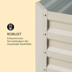 High Grow Straight Hochbeet 120x60x60cm 432l Stahl -Wundervoller Gartenladen 10035349 de 0005 logo