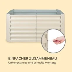 High Grow Straight Hochbeet 120x60x60cm 432l Stahl -Wundervoller Gartenladen 10035349 de 0007 logo